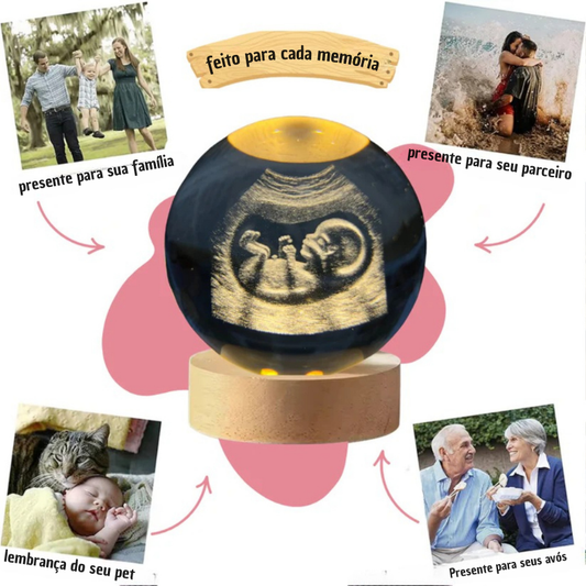 Bola de Cristal Personalizada